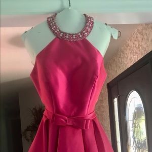 Gorgeous Pink Beaded Dress by Temptation